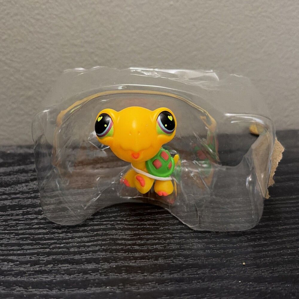 1x TURTLE #281 LITTLEST PET SHOP BLACKLIGHT EXCLUSIVE UNRELEASED OFFICIAL FIGURE